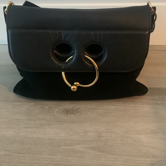 Black shoulder messenger bag - Picture 8 of 16